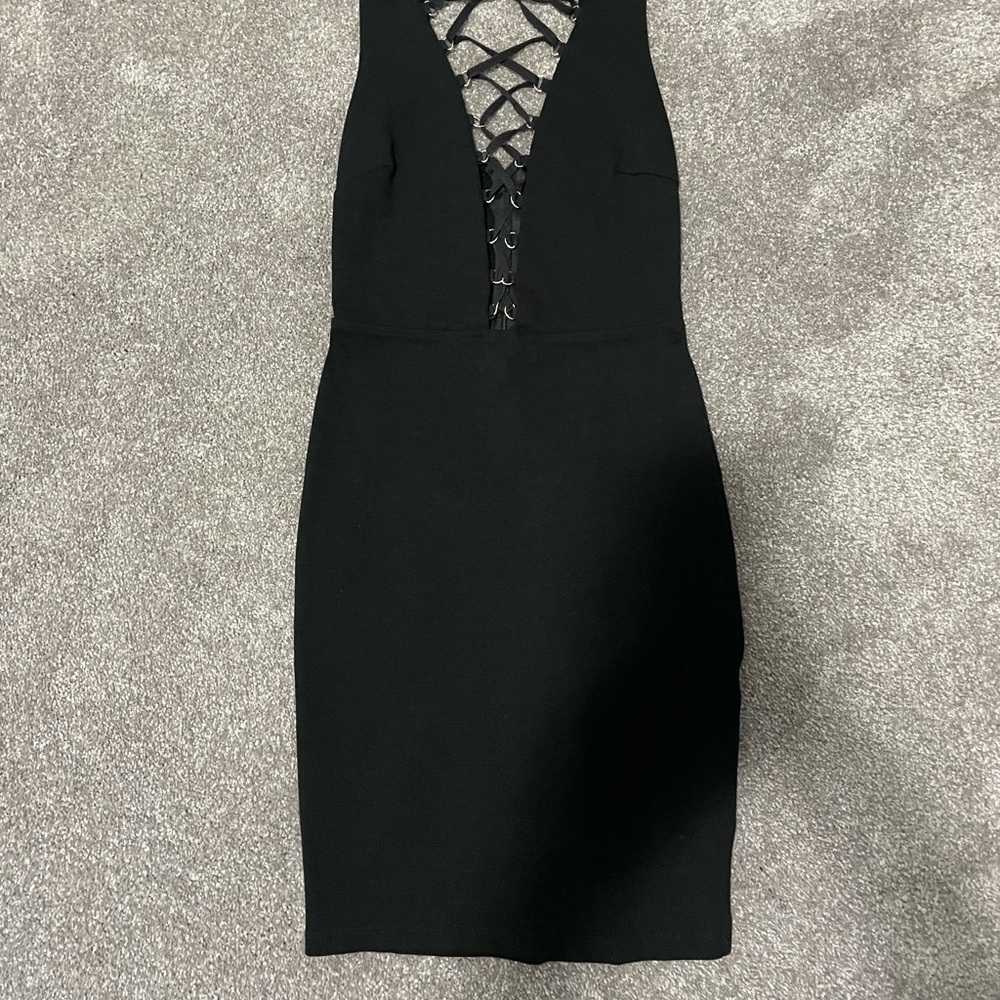 Sexy black dress